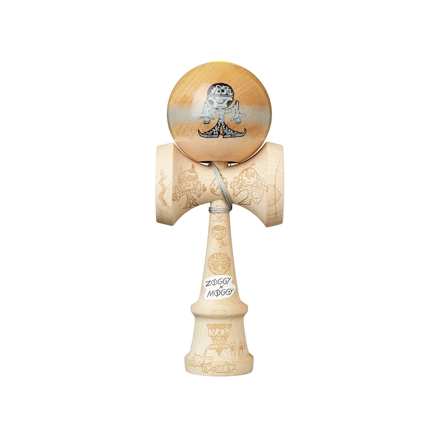 Kendama KROM X Jody Barton Zoggy N' Moggy MOG